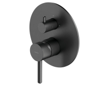 смеситель Omnires Y на 3 потребителя внешняя часть brushed graphite (Y1248ROGR)