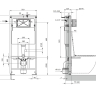 инсталляция Omnires Strongframe (SFWC1)