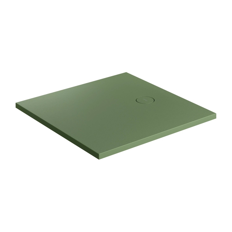 піддон Omnires Aquarock M+ 90х90 matt olive (AQUAROCK90-KOL)