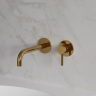 внешняя часть смесителя для умывальника Omnires Y скрытого монтажа polished gold (Y1215HLROGL)
