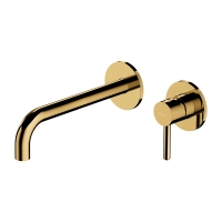 внешняя часть смесителя для умывальника Omnires Y скрытого монтажа polished gold (Y1215HLROGL)