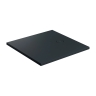 поддон Omnires Aquarock M+ 80х80 matt black lava (AQUAROCK80-KBLV)