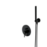 душевая система Omnires Y скрытого монтажа matt black (SYSY18BL)