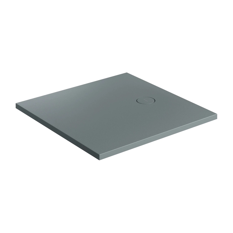 поддон Omnires Aquarock M+ 80х80 matt ash grey (AQUAROCK80-KAG)