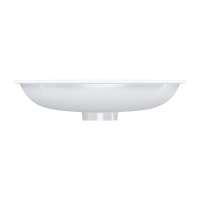 умывальник Omnires Shell M+ 54x34 gloss white (SHELL540UPBP)