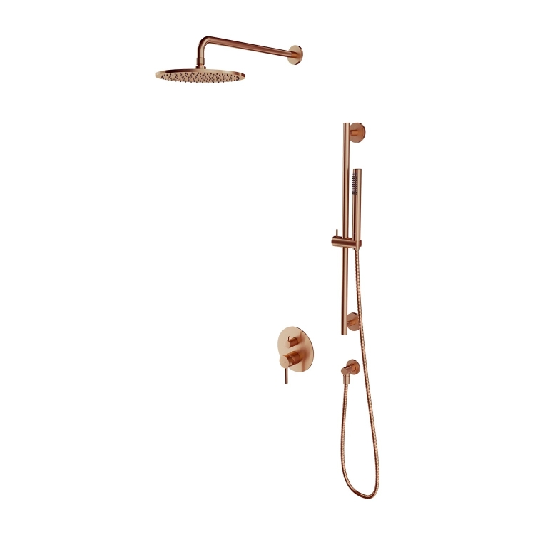 душевая система Omnires Y скрытого монтажа brushed copper (SYSY47CPB)