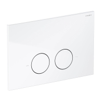 змивна клавіша Omnires MINIMAL gloss white (MPS1BP)