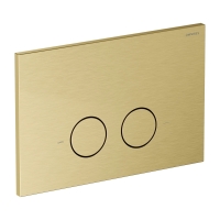 змивна клавіша Omnires STEEL R-45 brushed brass (ST45PS1BSB)