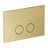 смывная клавиша Omnires STEEL R-45 brushed brass (ST45PS1BSB)