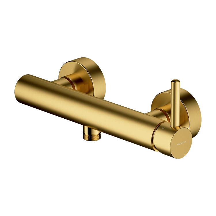 смеситель для ванны и душа Omnires Y brushed brass (Y1240BSB)