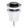 донный клапан Omnires click-clack brushed graphite (A47GR)