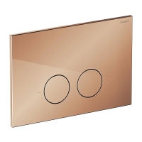 смывная клавиша Omnires MINIMAL polished copper (MPS1CP)
