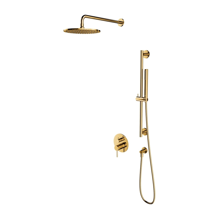 душевая система Omnires Y скрытого монтажа polished gold (SYSY47GL)