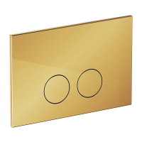 смывная клавиша Omnires MINIMAL polished gold (MPS1GL)
