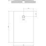 поддон Omnires Aquapure M+ 90х140 matt white (AQUAPURE90-140BM)