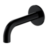 настенный излив для ванны Omnires Y semi-matt black (WDY-SBL)