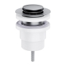 донный клапан Omnires click-clack brushed nickel (A47NI)