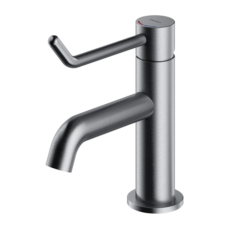 смеситель для умывальника Omnires Y brushed nickel (Y1210NID-NI)