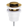 донный клапан Omnires click-clack polished gold (A47GL)
