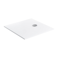 поддон Omnires Aquapure M+ 80х80 matt white (AQUAPURE80-KBM)