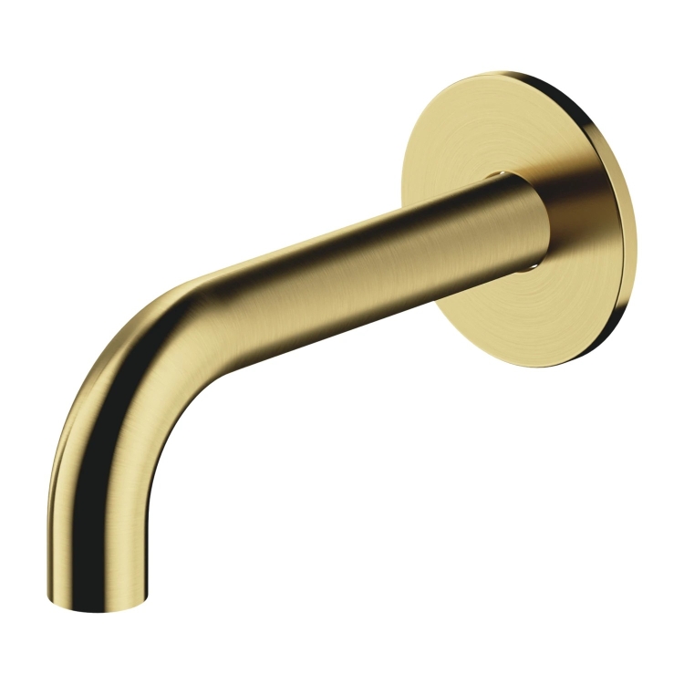 настенный излив для ванны Omnires Y brushed brass (WDY-SBSB)