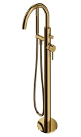 смеситель для ванны Omnires Y отдельностоящий, polished gold (Y1233-SGL)