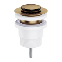 донный клапан Omnires click-clack brushed antique bronze (A47BR)