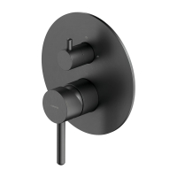 внешняя часть смесителя для душа Omnires Y скрытого монтажа, brushed graphite (Y1247ROGR)