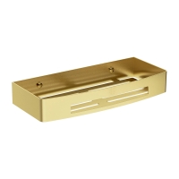 полочка Omnires Uni brushed brass (UN10331BSB)