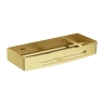 полочка Omnires Uni brushed brass (UN10331BSB)