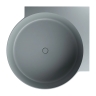 ванна Omnires Ovo M+ 120х120 круглая matt ash grey (OVO120WNAG)