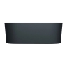 ванна Omnires Ovo M+ 160х75 овальная matt black lava (OVO160WWZPBLV)