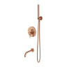 душевая система скрытого монтажа Omnires Y brushed copper (SYSYW01CPB)