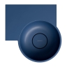 умывальник Omnires Ovo M+ 34,5х33,5 угловой, левый, matt midnight blue (OVO335UWLMB)