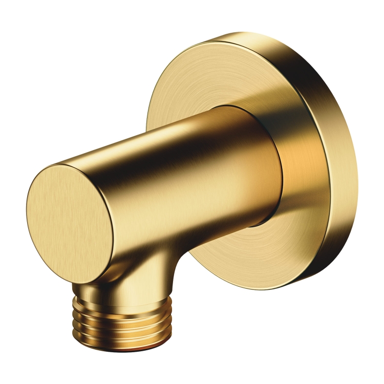 подключение для душевого шланга Omnires brushed brass (S008BSB)