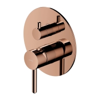 внешняя часть смесителя для ванны и душа Omnires Y скрытого монтажа, polished copper (Y1248ROCP)