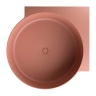 ванна Omnires Ovo M+ 120х120 круглая matt terracotta (OVO120WNTE)