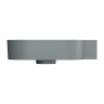 умывальник Omnires Ovo M+ 55,5x38,5 угловой, правый, matt ash grey (OVO555UWPAG)