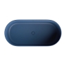 ванна Omnires Ovo M+ 160х75 овальная matt midnight blue (OVO160WWZPMB)