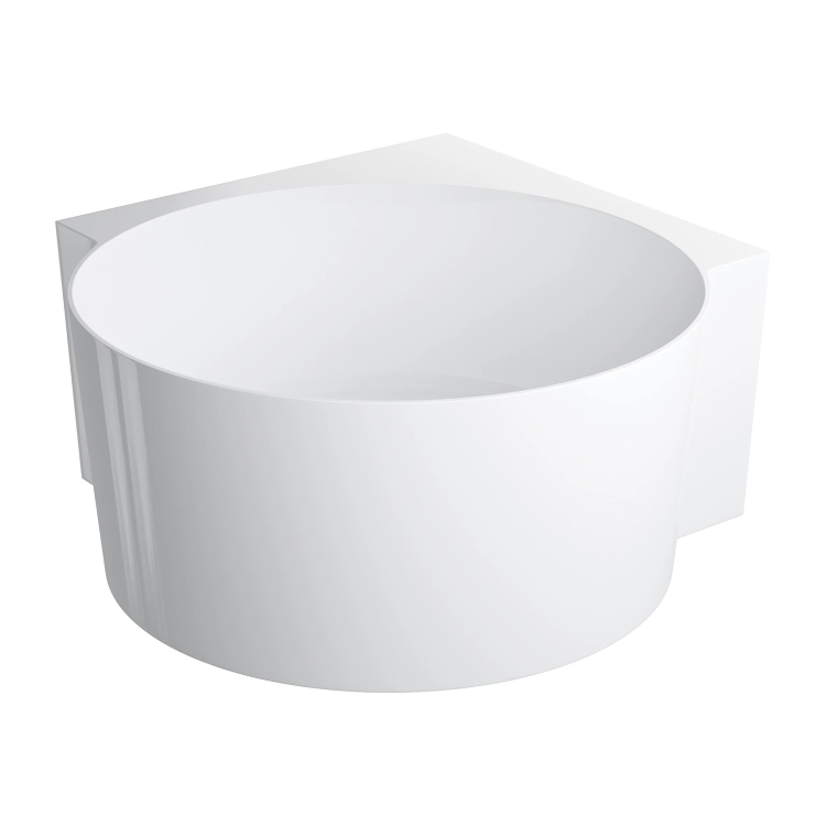 ванна Omnires Ovo M+ 120х120 кругла gloss white (OVO120WNBP)