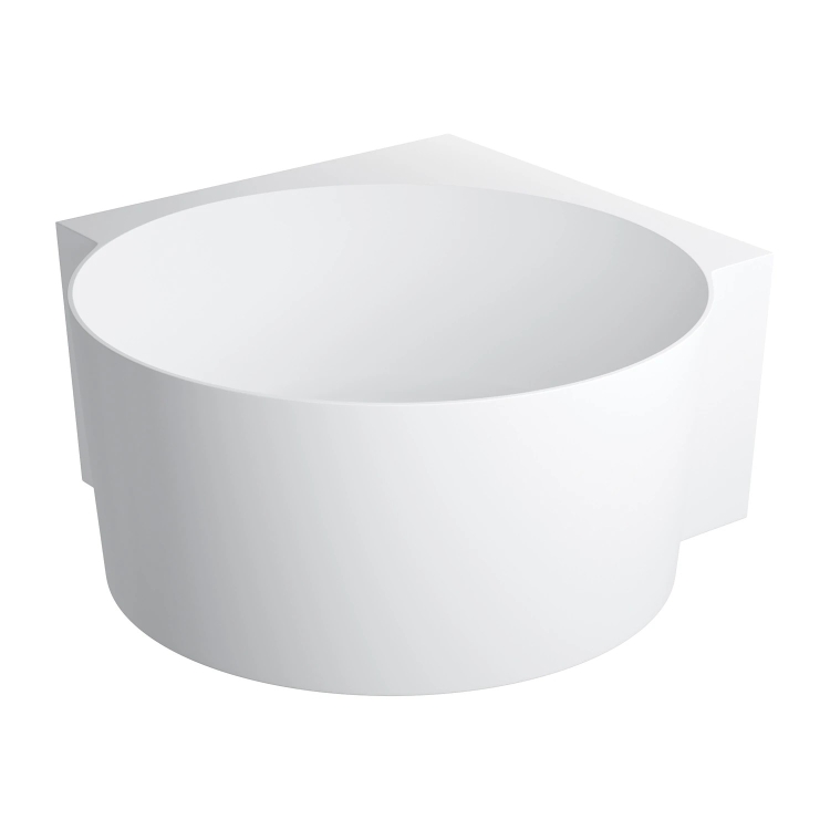ванна Omnires Ovo M+ 120х120 кругла matt white (OVO120WNBM)
