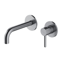 внешняя часть смесителя для умывальника Omnires Y скрытого монтажа brushed nickel (Y1215HRONI)