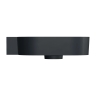 умывальник Omnires Ovo M+ 55,5x38,5 угловой, левый, matt black lava (OVO555UWLBLV)