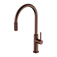 смеситель для кухни Omnires Switch с функцией фильтра для воды, antique copper (SW9057-FD1ORB)