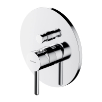 внешняя часть смесителя для ванны и душа Omnires Y скрытого монтажа, polished chrome (Y1235ROCR)