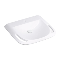 умывальник Omnires Hold M+ 60,3х55 gloss white (HOLDUWBP)