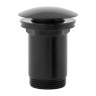 донный клапан Omnires click-clack black (A716BL)