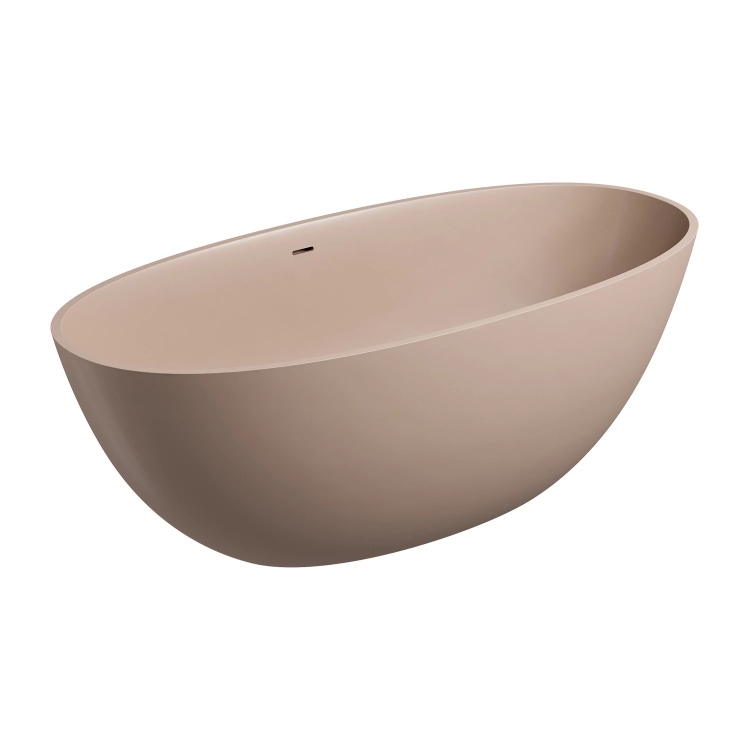 ванна Omnires Shell M+ 160х75 овальна matt dune beige (SHELLWWZPDB)