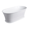 ванна каменная Omnires Classica 160x79 отдельностоящая, white matt (CLASSICAWWBM)