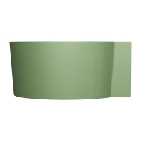 ванна Omnires Ovo M+ 120х120 круглая matt olive (OVO120WNOL)
